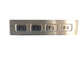 전자제어장치 없는 IP65 4 열쇠 공업용 금속 키패드 스테인레스 강