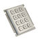 12 열쇠 IP65 먼지 증거 상위 패널 설치를 가진 긴 치기 스테인리스 키패드
