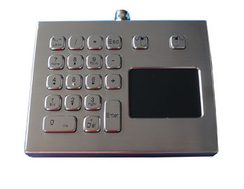 숫자 키패드를 가진 탁상용 가동 USB 산업 터치패드/간이 건축물 터치패드