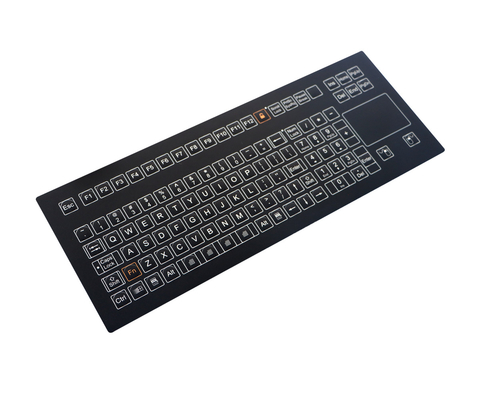 108 키 IP65 망막 키보드 제조업체 OMRON 키 기술 화학 및 액체 저항