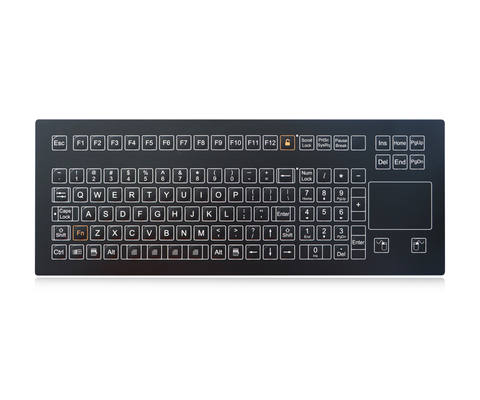 108 키 IP65 망막 키보드 제조업체 OMRON 키 기술 화학 및 액체 저항
