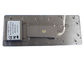 트랙볼 IP67 패널 산 0.45mm 중요한 여행을 가진 스테인리스 산업 키보드