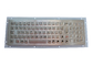 Metal Sealed Stainless Steel Keyboard Dynamic Washable SUS304 Brushed