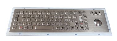 Ruggedized 금속 패널 산 키보드 IP67는 73의 열쇠를 방수 처리합니다